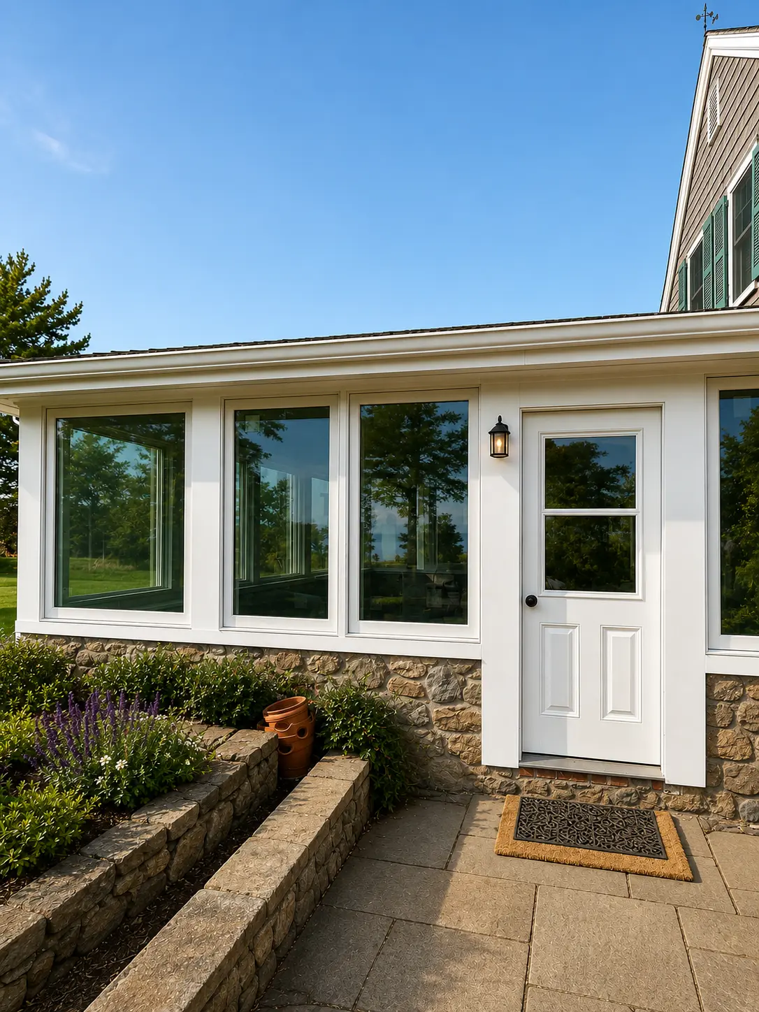 Cedar House windows and doors project