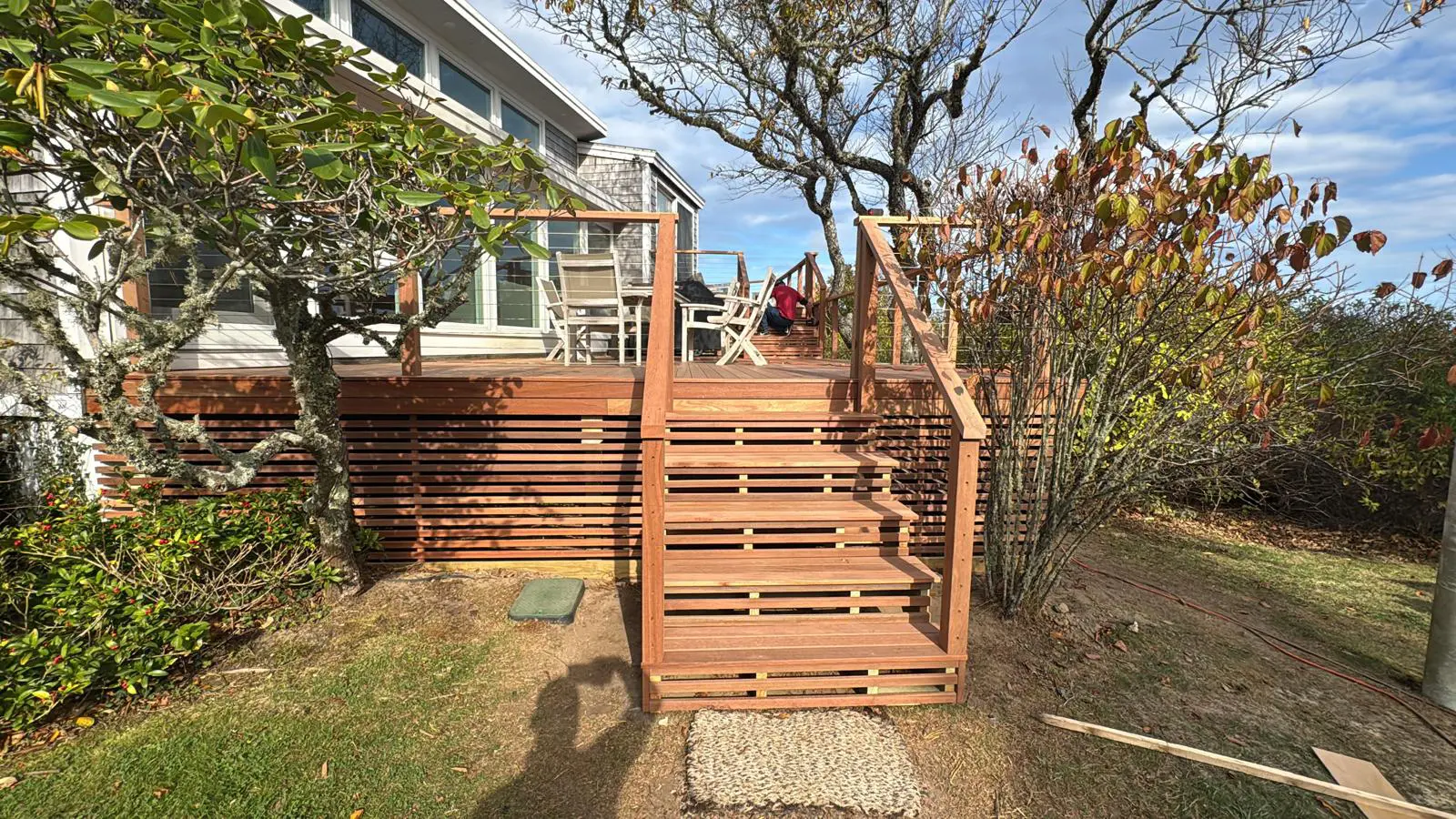 Cedar House deck project